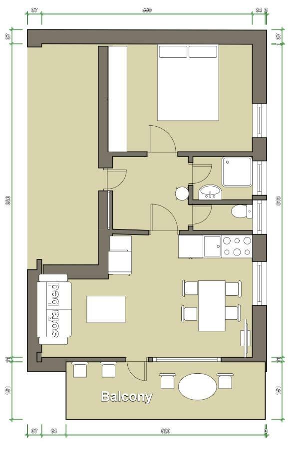Zell Am See Lake View Apartment 외부 사진